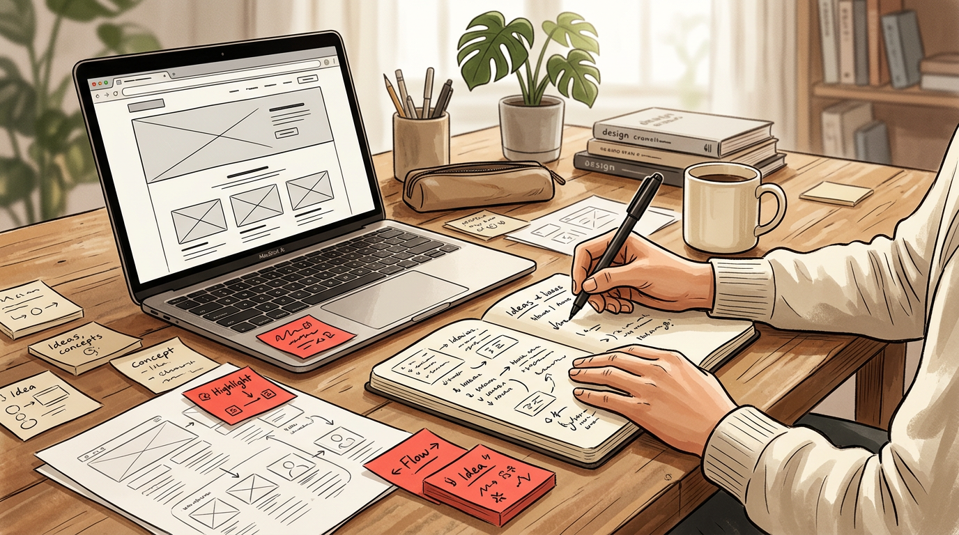 要件整理とワイヤーフレーム